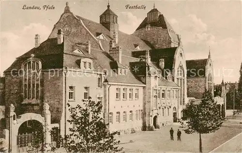 AK / Ansichtskarte  Landau__Pfalz Festhalle 