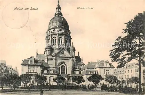 AK / Ansichtskarte  Mainz__Rhein Christuskirche 