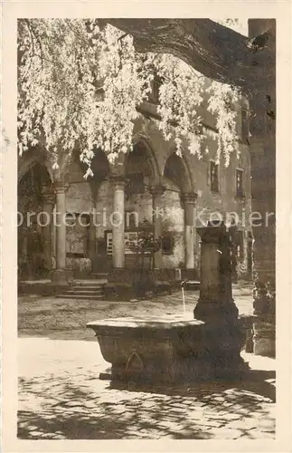 AK / Ansichtskarte  Schwetzingen Brunnen Schwetzingen