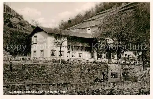 AK / Ansichtskarte  Walporzheim Weinhaus Felsidylle an der Bunten Kuh Walporzheim