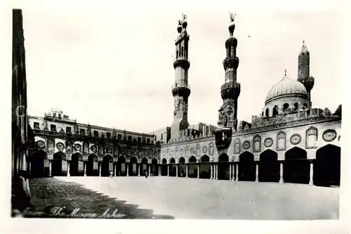 AK / Ansichtskarte  Cairo_Egypt The Mosque Azhar Cairo Egypt