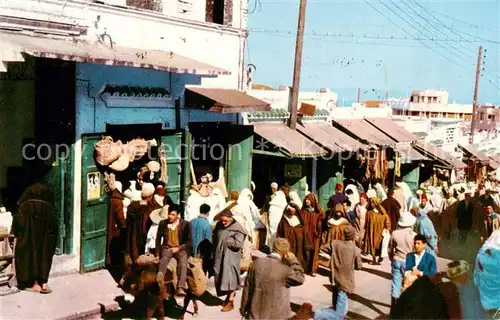 AK / Ansichtskarte  Tanger_Tangier_Tangiers_Maroc Entrada al Zoco Grande 