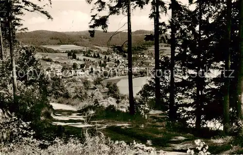 AK / Ansichtskarte  Waldmichelbach Panorama Waldmichelbach