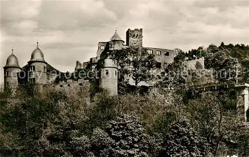 AK / Ansichtskarte  Wertheim_Main Schlossruine Wertheim Main