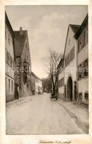 AK / Ansichtskarte  Buchen_Odenwald Strassenpartie Buchen Odenwald