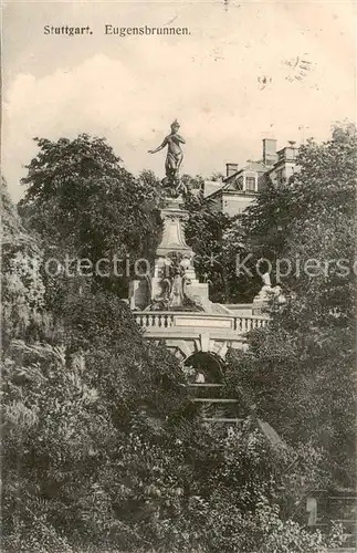 AK / Ansichtskarte  Stuttgart Eugensbrunnen Stuttgart