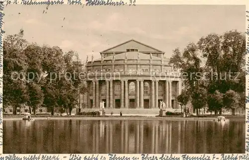 AK / Ansichtskarte  Stuttgart Kgl Hoftheater Grosses Haus Stuttgart