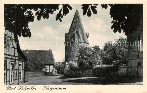 AK / Ansichtskarte 73804071 Bad_Salzuflen Katzenturm Bad_Salzuflen