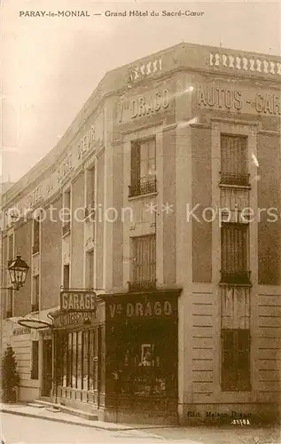 AK / Ansichtskarte Paray le Monial_71 Grand Hotel du Sacre Coeur 