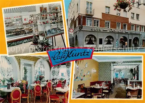 AK / Ansichtskarte 73804181 Landau__Pfalz Cafe Kunz Confiserie Gastraeume Verkaufstheke 