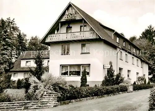 AK / Ansichtskarte  Bad_Salzhausen Tannenhof Gaststaette Bad_Salzhausen