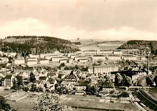 AK / Ansichtskarte  Berga_Elster Blick auf die Bergarbeitersiedlung Berga_Elster