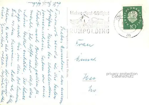 AK / Ansichtskarte  Ruhpolding Das Kurhaus Ruhpolding