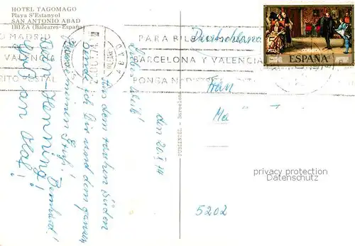 AK / Ansichtskarte  San_Antonio_Abad_Ibiza Hotel Tagomago Fliegeraufnahme 