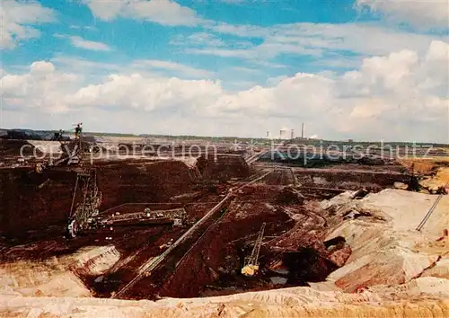 AK / Ansichtskarte  Garsdorf Braunkohlentagebau Fortuna Fliegeraufnahme Garsdorf