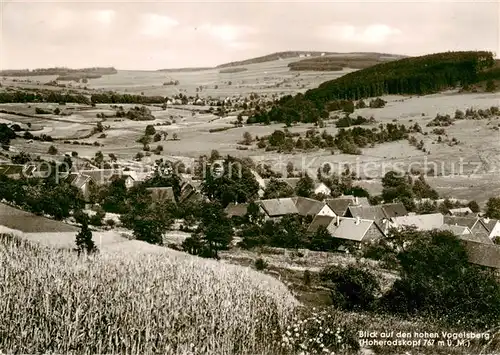 AK / Ansichtskarte  Hoherodskopf_Schotten Blick auf den hohen Vogelsberg 