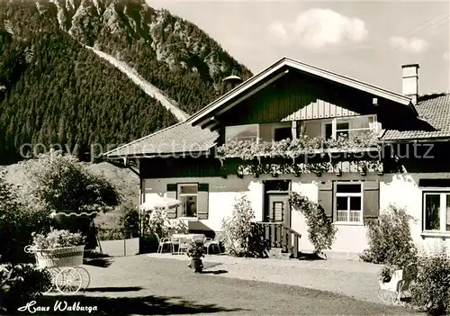 AK / Ansichtskarte  Hinterstein_Bad_Hindelang Haus Walburga Hinterstein_Bad_Hindelang