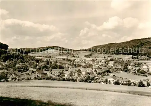 AK / Ansichtskarte  Waschenbach Panorama Waschenbach