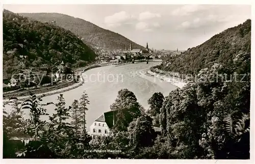 AK / Ansichtskarte  Heidelberg_Neckar Park Cafe Hotel Haarlass Heidelberg Neckar