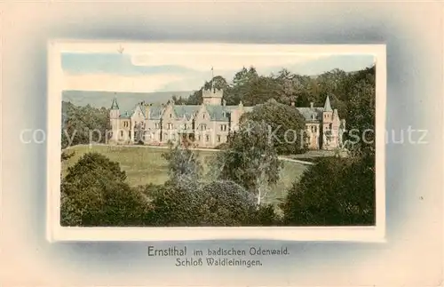 AK / Ansichtskarte 73804259 Ernsttal_Baden Schloss Waldleiningen Ernsttal_Baden