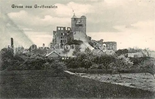 AK / Ansichtskarte  Greifenstein_Burgruine Ansicht Greifenstein_Burgruine