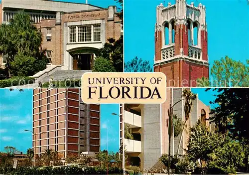 AK / Ansichtskarte  Gainesville_Florida University of Florida Details 