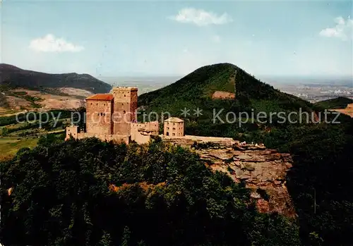 AK / Ansichtskarte  Annweiler_Trifels Burg Trifels Panorama Annweiler_Trifels