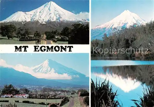 AK / Ansichtskarte  Mount_Egmont_New_Zealand Teilansichten Panorama 