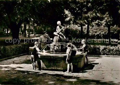 AK / Ansichtskarte  Bad_Cannstatt Lautenschlagerbrunnen Bad_Cannstatt