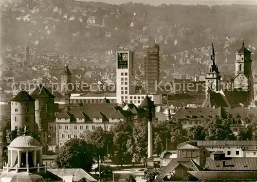 AK / Ansichtskarte  Stuttgart Stadtblick Stuttgart