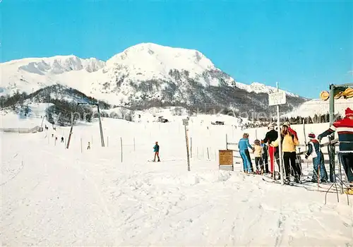 AK / Ansichtskarte  Skilift_Schlepplift_Remontees-Mecaniques Campitello Matese  