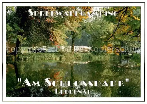 AK / Ansichtskarte  Luebbenau_Spreewald Camping Am Schlosspark Luebbenau Spreewald