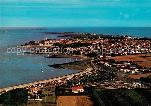 AK / Ansichtskarte Fouras_Charente Maritime Plage de lEsperance et le Camping Vue aerienne Fouras Charente Maritime