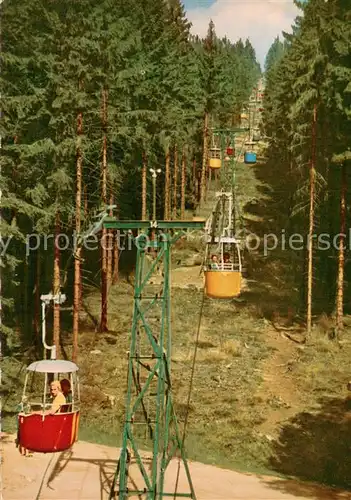 AK / Ansichtskarte  Seilbahn_Cable-Car_Telepherique Braunlage Oberharz 