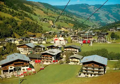AK / Ansichtskarte 73804595 Sessellift_Chairlift_Telesiege Hinterglemm Salzburger Land oestereich 