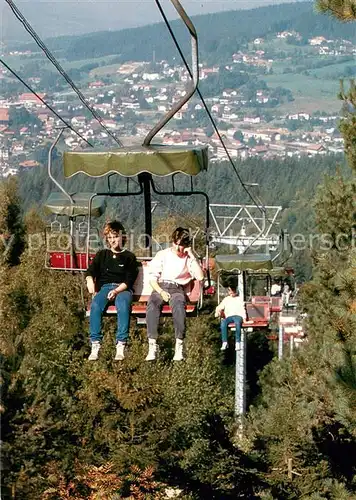 AK / Ansichtskarte  Sessellift_Chairlift_Telesiege Silberberg  