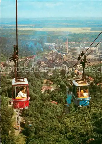 AK / Ansichtskarte  Seilbahn_Cable-Car_Telepherique Thale Harz Kr.Quedlinburg 