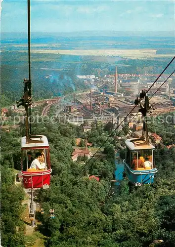 AK / Ansichtskarte  Seilbahn_Cable-Car_Telepherique Thale Harz Kr. Quedlinburg 