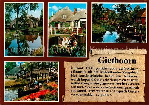 AK / Ansichtskarte  Chronik-AK Giethoorn 