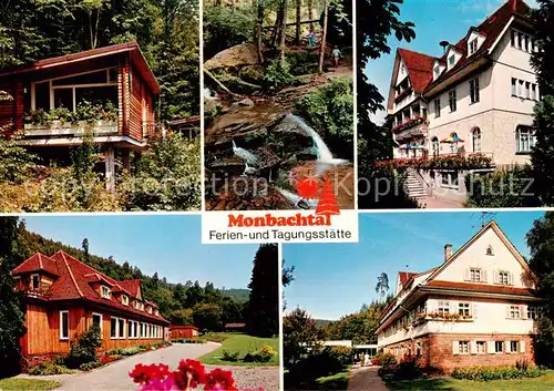 AK / Ansichtskarte  Bad_Liebenzell Monbachtal Ferien und Tagungsstaette Details Bad_Liebenzell