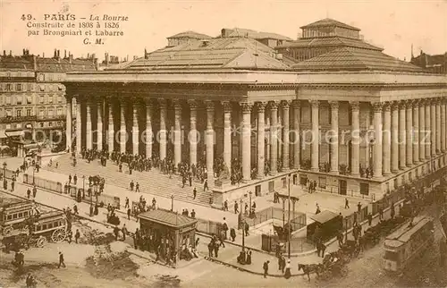 AK / Ansichtskarte Paris_75 La Bourse 