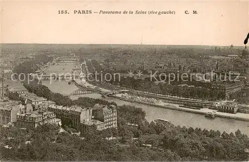 AK / Ansichtskarte Paris_75 Panorama de la Seine 