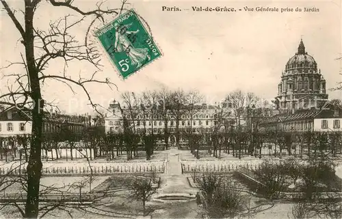 AK / Ansichtskarte Paris_75 Val de Grace Vue generale prise du Jardin 