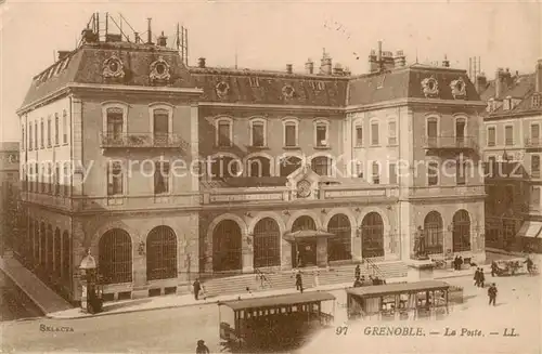 AK / Ansichtskarte Grenoble_38 La Poste 