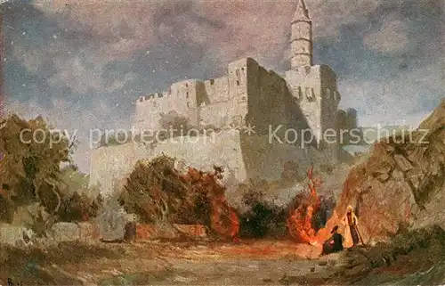 AK / Ansichtskarte 73804761 Jerusalem_Yerushalayim Die Citadelle Jerusalem_Yerushalayim