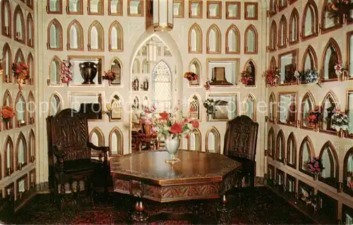 AK / Ansichtskarte  Middle_Village_New_York_USA New Gothic Room 