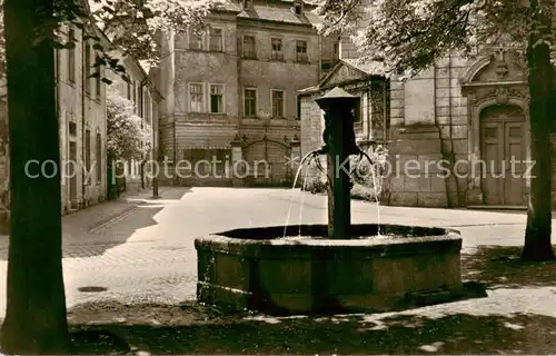 AK / Ansichtskarte 73804843 Greiz_Thueringen Am Stadtbrunnen Greiz Thueringen