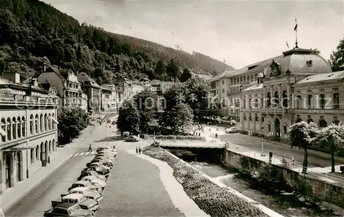 AK / Ansichtskarte  Wildbad_Schwarzwald Eberhardsbad und Olgastrasse Wildbad_Schwarzwald