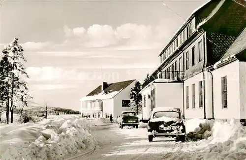 AK / Ansichtskarte  Westfeld_Sauerland Berghotel Hoher Knochen Westfeld_Sauerland