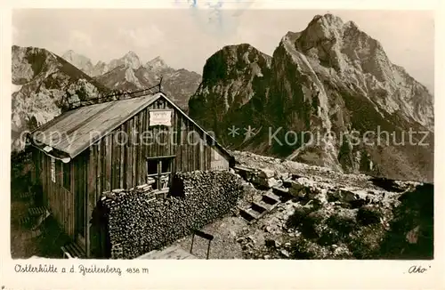 AK / Ansichtskarte  Pfronten Ostlerhuette auf dem Breitenberg Pfronten